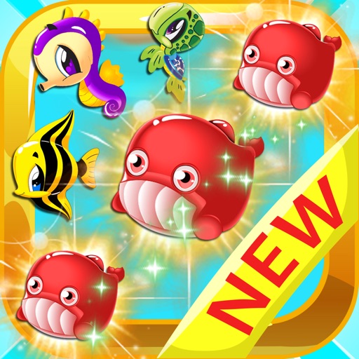 Charm Fish Hero - New Best Super Match 3 Kingdom iOS App