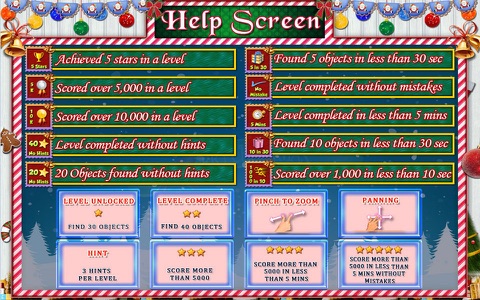 Christmas Snow Hidden Objects screenshot 3