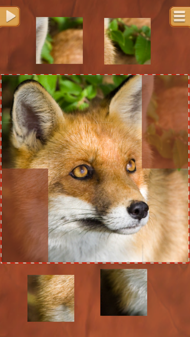 Animal Jigsaw Puzzles - Fun Logic Game iPhone screenshot