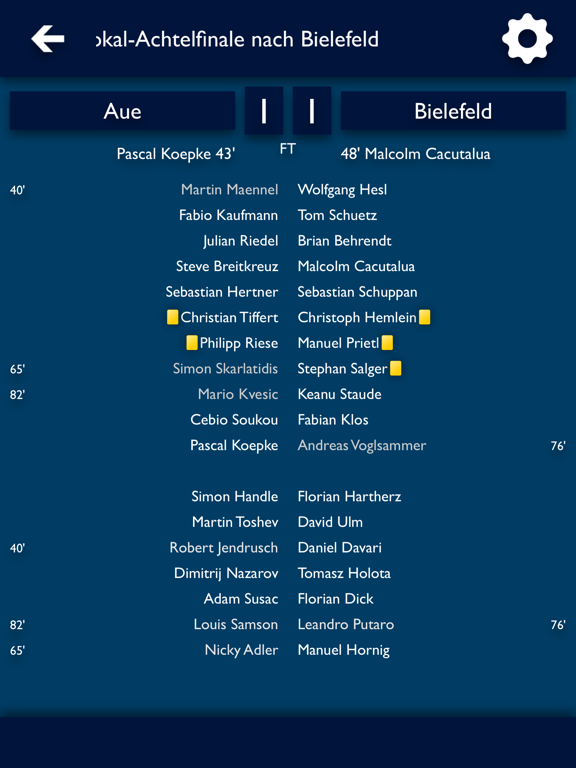 Screenshot #6 pour ATN - Alle Nachrichten für Arminia Bielefeld