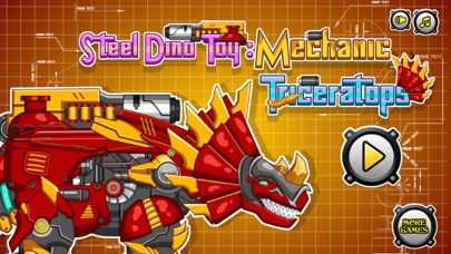 機械の三角竜：2人の機械の恐竜のパズルのゲームのおすすめ画像1