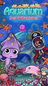 Aquarium Island: Build kingdoms of ocean life screenshot #1 for iPhone