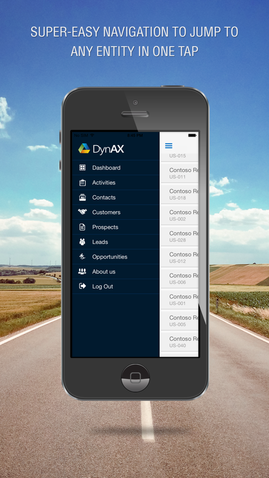 #4. DynAX App for Dynamics AX CRM (iOS) โดย: Folio3 Software Inc.