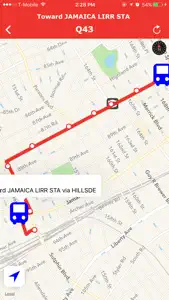 TruTransit - Real Time MTA Bus Data screenshot #5 for iPhone