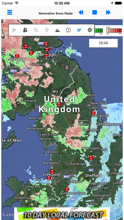 Snow Radar By Netweather