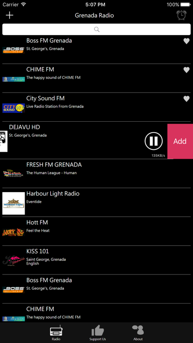 Grenadan Radio iPhone screenshot 4 - Entertainment app