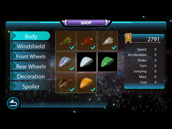 Screenshot #5 pour Space Racer