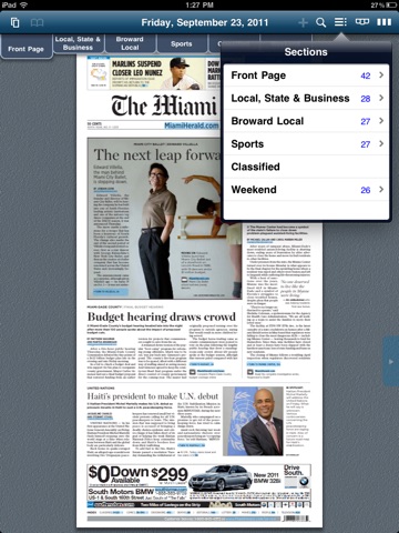 The Miami Herald eEdition screenshot 3