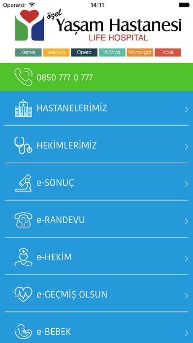 Screenshot #1 pour Antalya Yaşam Hastaneleri