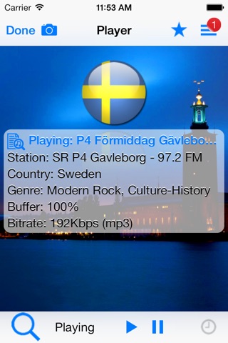 Radio Sweden HQ screenshot 2