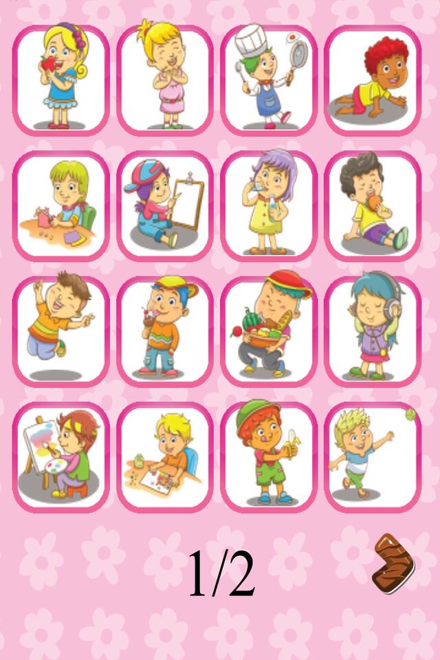 Baby Learn Verbs Flashcards: English Vocabulary Learning screenshot 2
