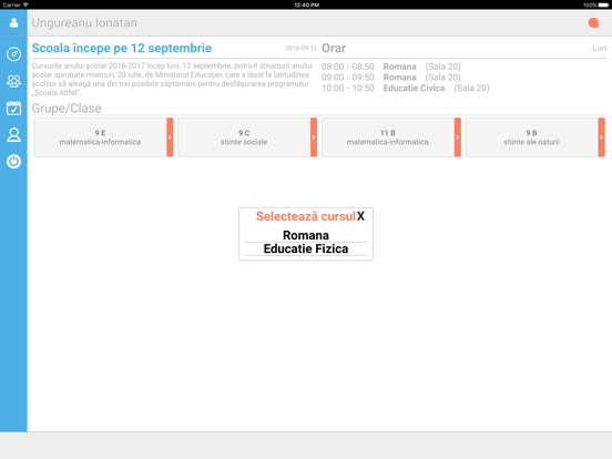 Screenshot #4 pour Catalog Scolar