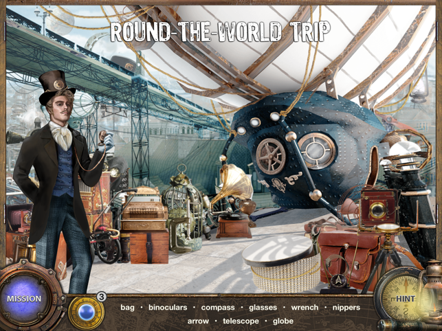 ‎Around The World in 80 Days - Hidden Object Games Screenshot