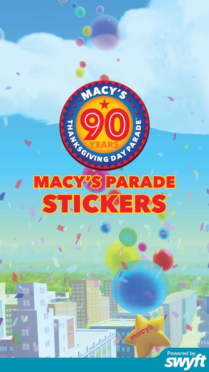 Macy's Thanksgiving Day Parade Stickers Pack