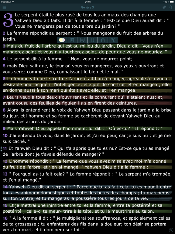 Screenshot #5 pour La Bible Catholique Audio Catholic Bible in French