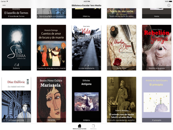 Screenshot #5 pour Biblioteca Lecturas Complementarias 1ero Medio