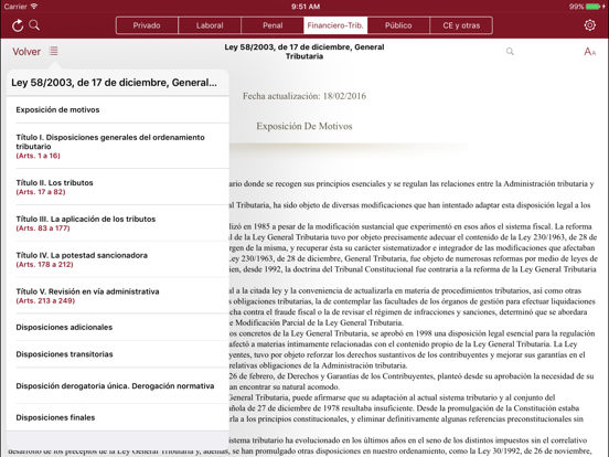 Screenshot #4 pour Textos Legales Básicos GSB