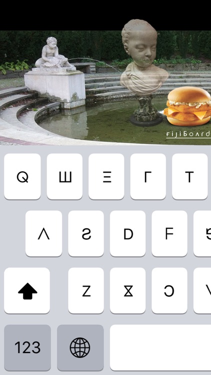 fijiboard - glitch aesthetic art keyboard