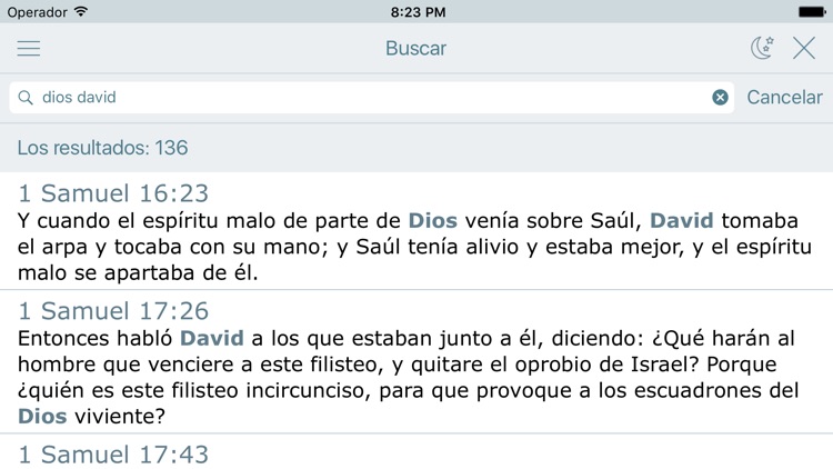 La Biblia Hablada Offline en Español. Reina Valera screenshot-3
