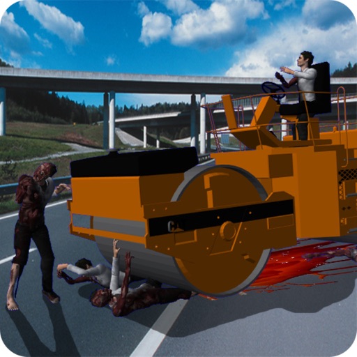 Asphalt Paver Crush Zombie iOS App