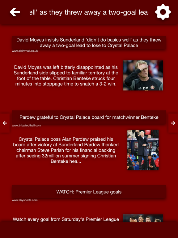 Screenshot #5 pour All The News - Sunderland FC Edition