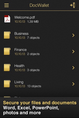 DocWallet - The secure lockbox screenshot 2