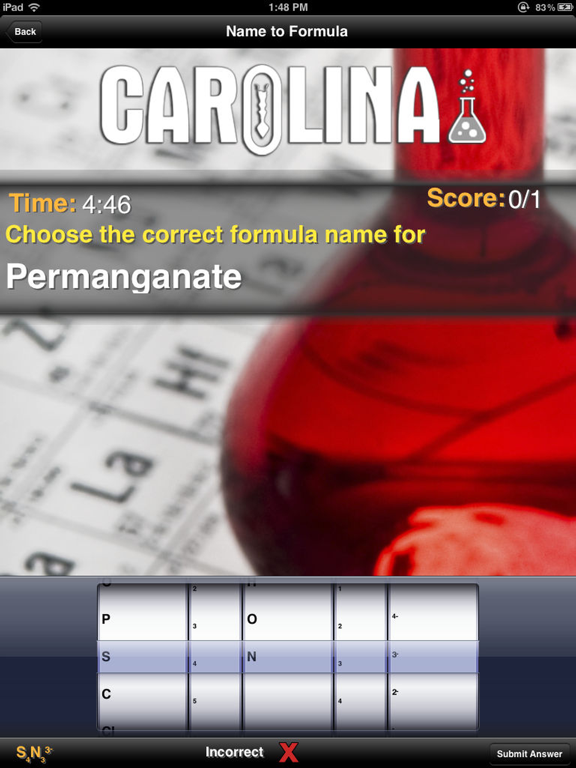 Screenshot #5 pour Chemistry Formula Practice Free