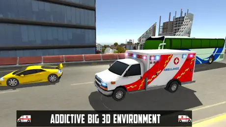 Ambulance Games Driving Sim 3D