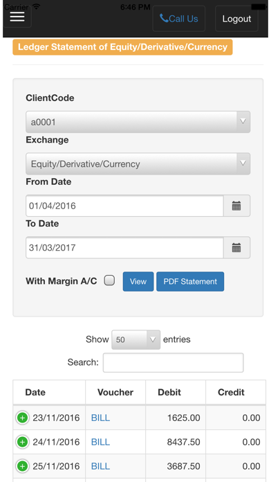Screenshot #2 pour ARHAM SHARE BACKOFFICE