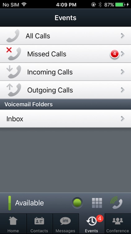 Avaya one-X® Mobile Preferred for IPO screenshot-3