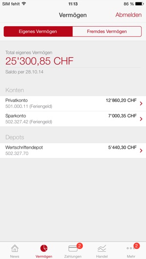 Regiobank Solothurn(圖2)-速報App