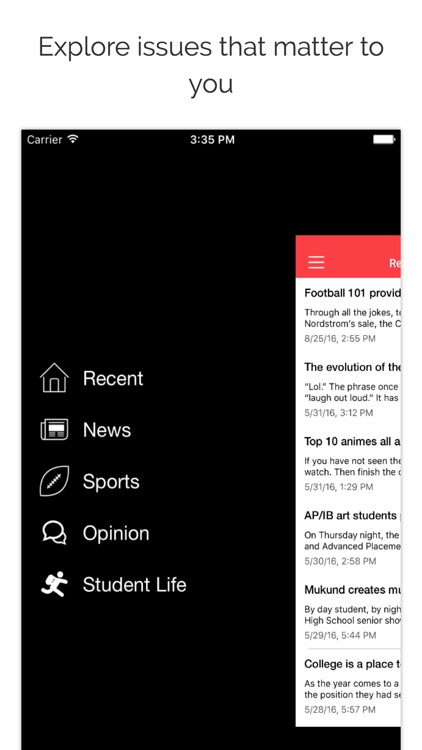 Coppell Student Media: Articles and KCBY screenshot-3