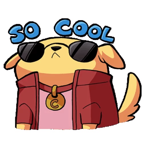 Golden Dog Sticker Pack icon