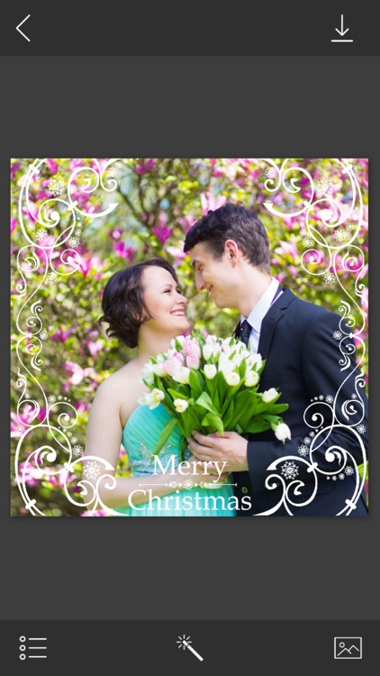 Winter HD Frame - Fx editor