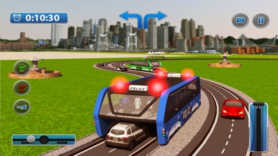 警察高架バスシミュレータ3D：刑務所輸送 Prisoner Transport Bus Gameのおすすめ画像2