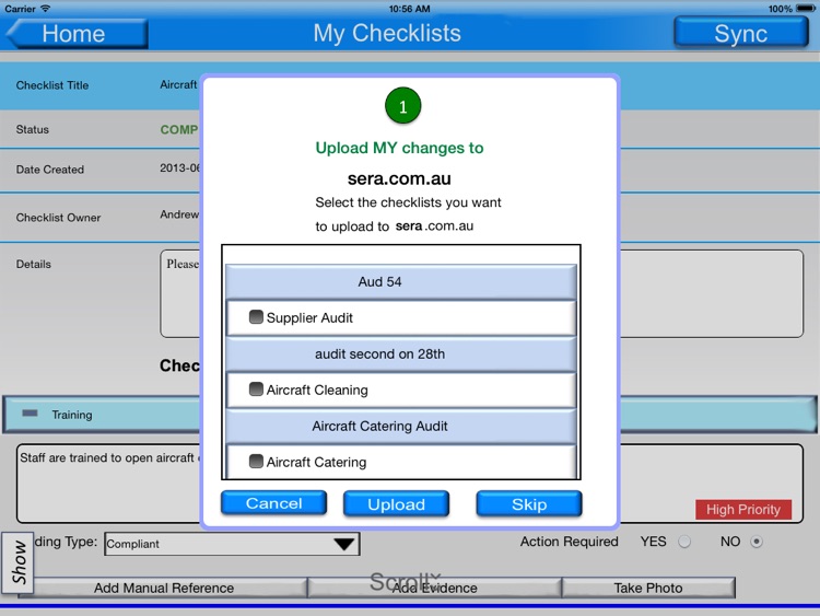 SERA Checklist screenshot-4