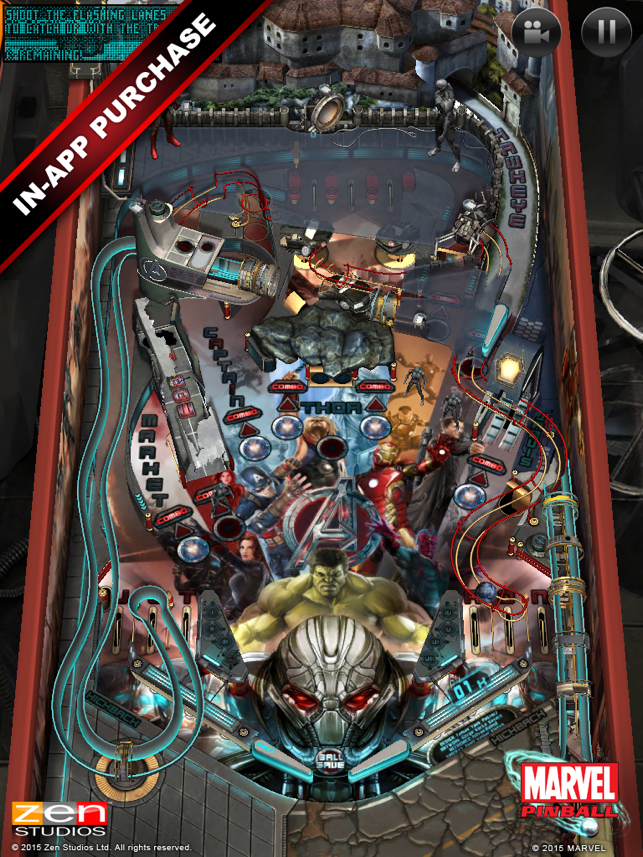 ‎Marvel Pinball Screenshot