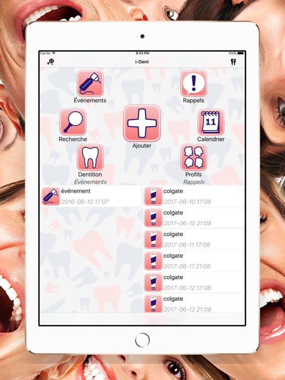 Screenshot #4 pour iDent Gestion cabinet dentaire