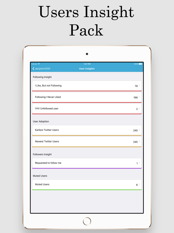 Screenshot #5 pour TwitStats – Tracker and Insights Tool for Twitter