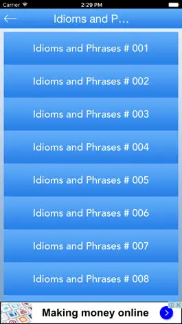 Game screenshot Learn English Idioms and Phrases apk