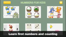 numbers for kids - preschool counting games iphone screenshot 1