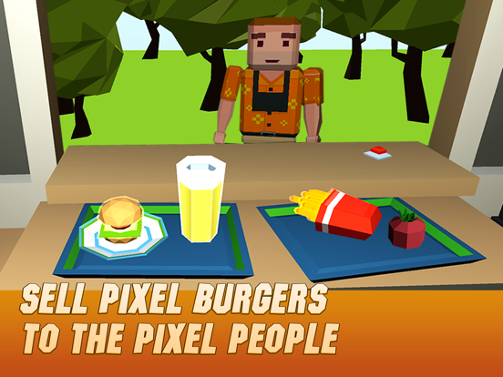 Screenshot #5 pour Pixel Burger Simulator 3D