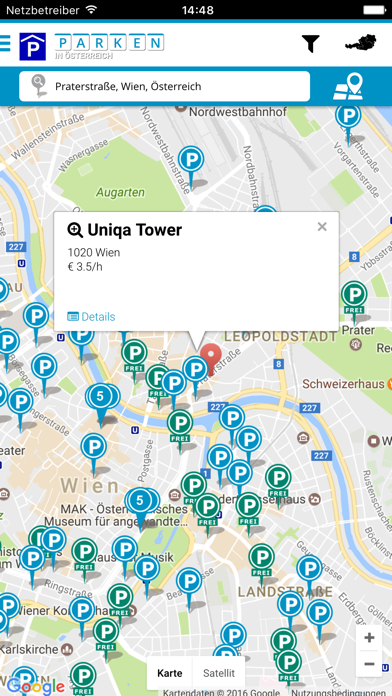 Screenshot #1 pour Parken in Wien