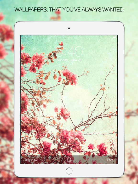 Screenshot #1 for Vintage Wallpapers & Backgrounds – Retro Designs