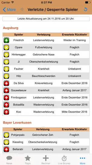 Screenshot von Wettbasis – Sportwetten Mit Erfolg auf dem iPhone 5