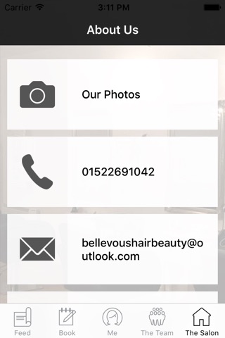 Belle Vous Hair and Beauty screenshot 3