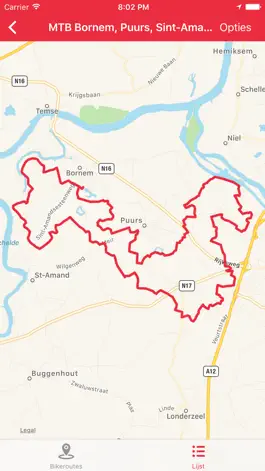 Game screenshot Bikeroutes.be - Mountainbike routes in Vlaanderen apk