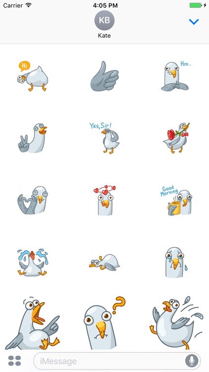 Gull! Stickers