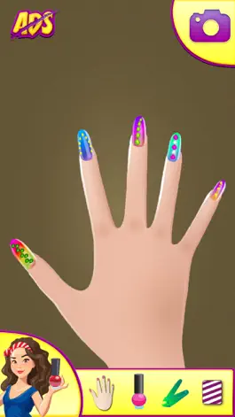 Game screenshot Fashion Nails Games 4 Girls mod apk