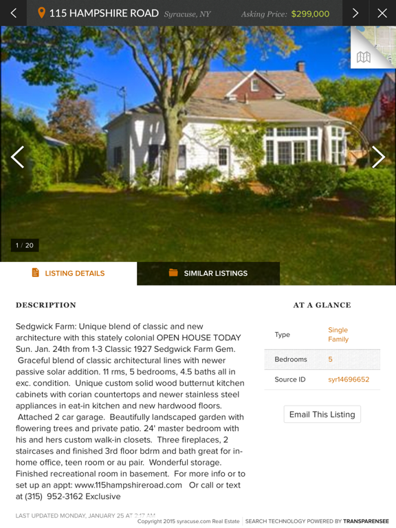 Screenshot #6 pour syracuse.com Real Estate